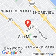 View Map of 204 E. 2nd Avenue,San Mateo,CA,94401